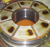 Overheating Bearing, Oil Additives Plating Out
