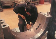 Large Journal Bearing Babbitt Service