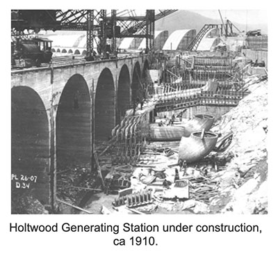 Holtwood Generating Station under construction